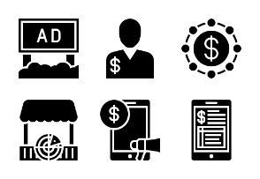 Business and Finance Glyph 11
