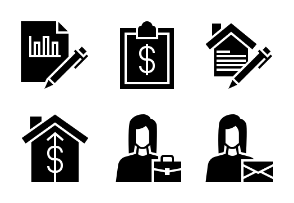 Business and Finance Glyph 36