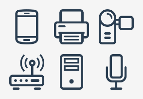 Devices. outline
