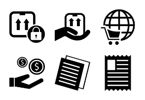 eCommerce Solid Icons Vol 3