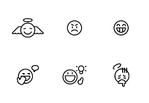 Emoji Outline - Emotepedia