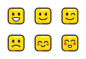 Emoji Square Pack