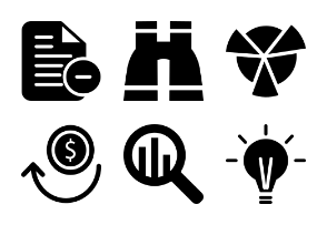 Finance Solid Icons Vol 2
