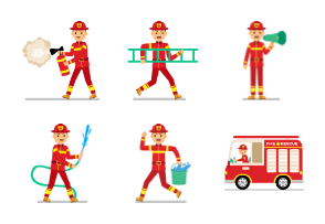 Firefighter Profession Character