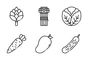 Fruit and Vegetable (Outline)