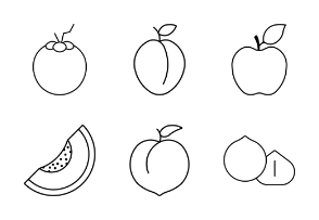 Fruit outline 3