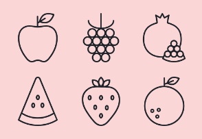 Fruits, berries & nuts