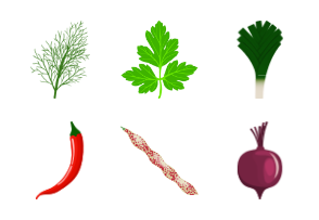 Full color Vegetables