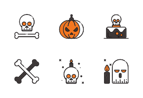 Halloween With Color Iconset
