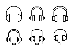Headphone ( Outline )