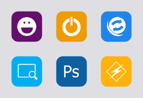 iOS 7 Style - Metro UI Icons