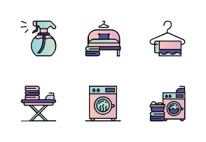 Laundry With Color Iconset