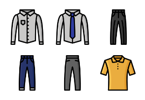 Mens Clothing Colour Collection