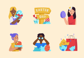 Orika : Easter Day Sticker