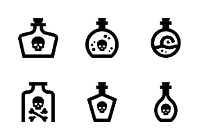 Poison bottles