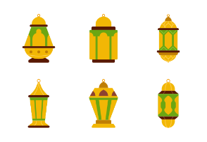 Ramadan Lantern - Flat