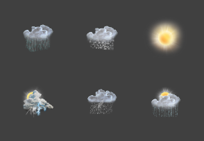 Realistic weather daytime