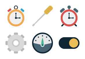 iconsimple: settings & time