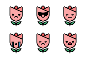 Tulip Emoticons