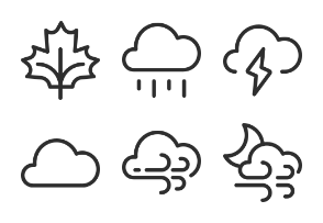 Weather Set from Iconspace