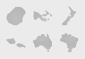 World Maps Dots